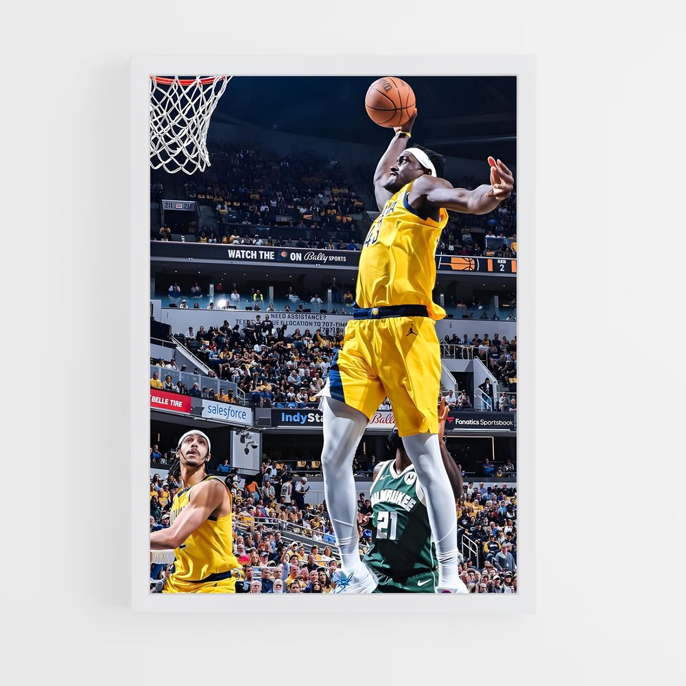 Poster L'Envol de Siakam – affiche Basketball (vue 3)